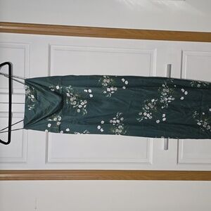Green floral dress from Commence